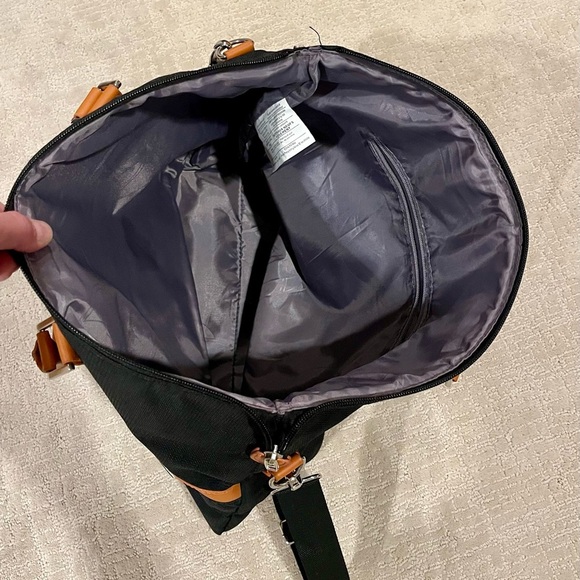 Samsonite Black and Tan Travel Bag - Picture 3 of 4